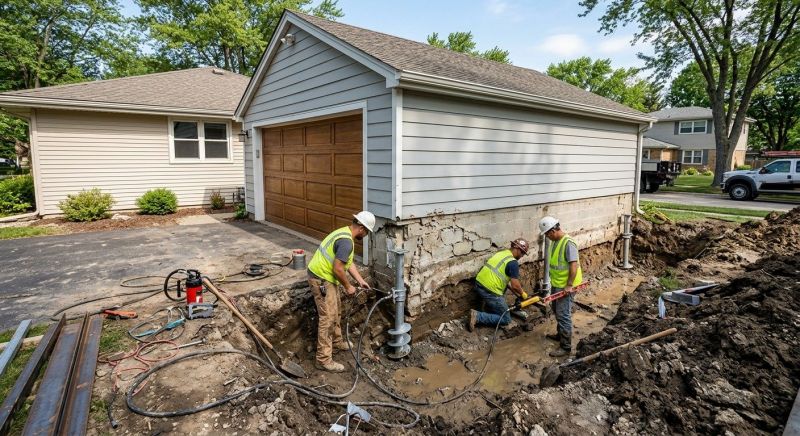 Basement Foundation Repair in Cresson, TX