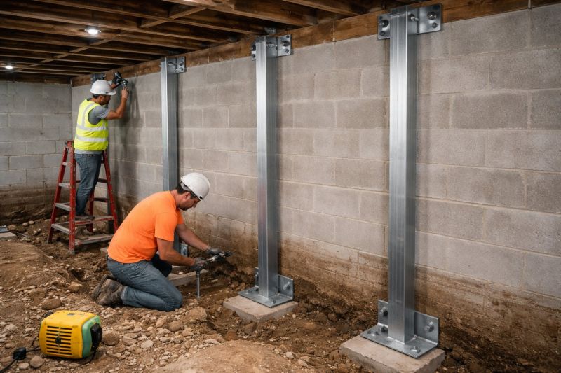 Basement Stabilization in Azle, TX