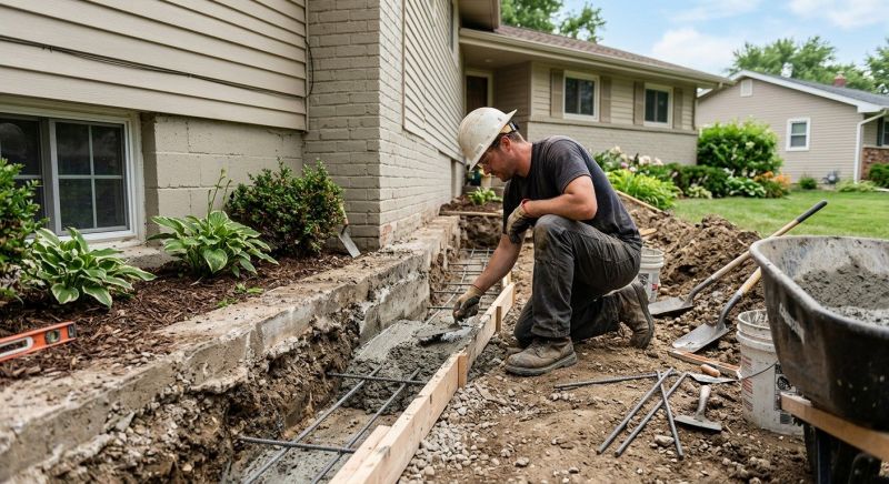 Concrete Foundation Repair in Roanoke, TX