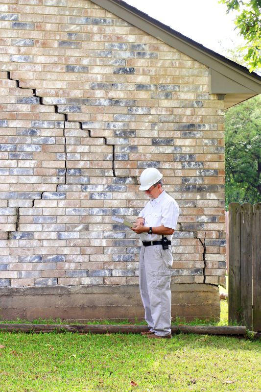 Cracked Foundation Repair in Justin, TX