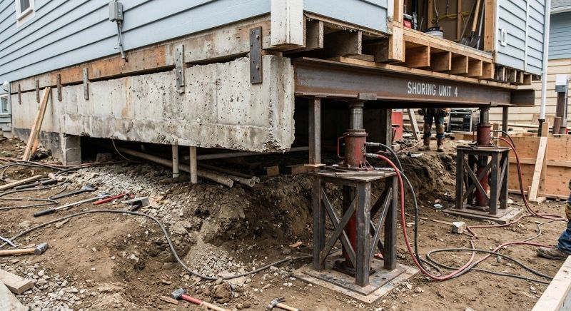 Foundation Jacking in Boyd, TX