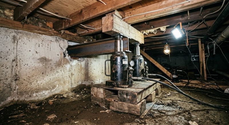 Foundation Jacking in Boyd, TX