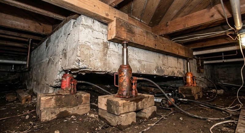 Foundation Jacking in Colleyville, TX
