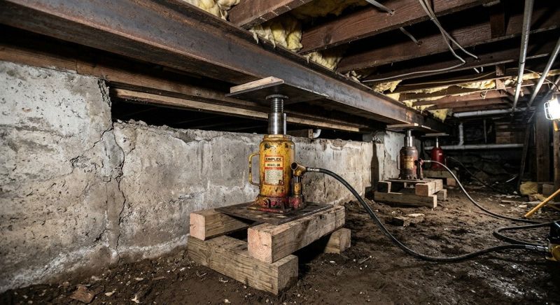 Foundation Jacking in Hurst, TX