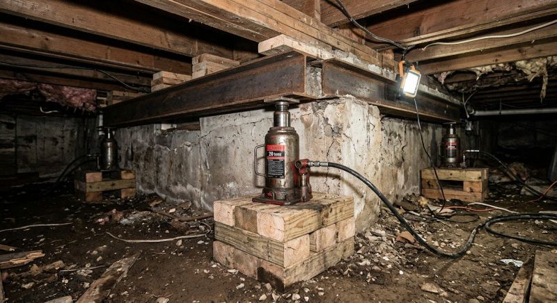 Foundation Jacking in Hurst, TX