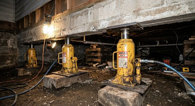 Foundation Jacking in Keller, TX