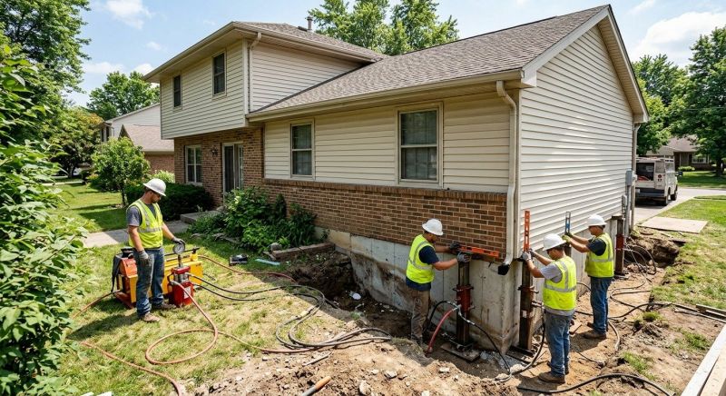 Foundation Jacking in North Richland Hills, TX