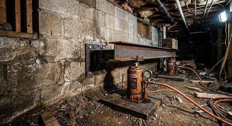 Foundation Jacking in North Richland Hills, TX
