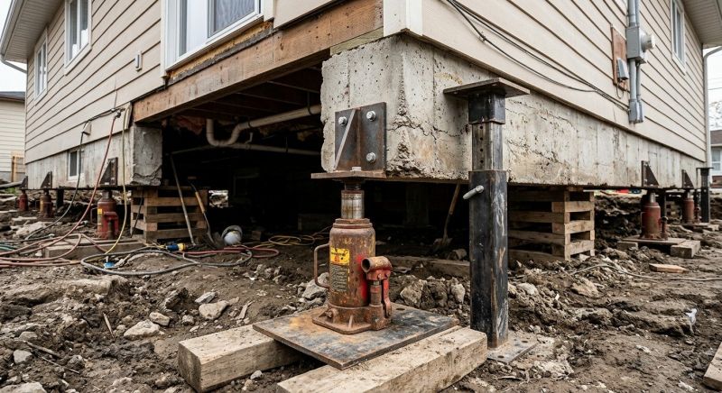 Foundation Lifting in Weatherford, TX
