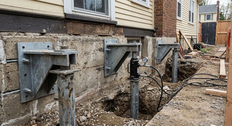 Foundation Pier Leveling in Azle, TX