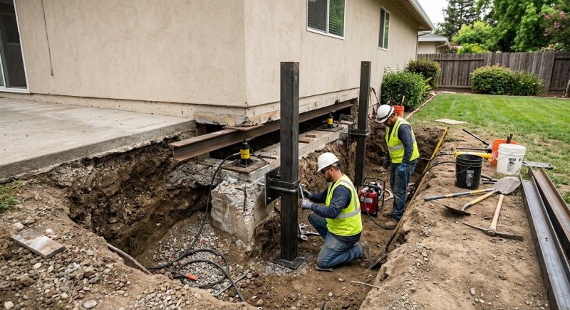 Foundation Pier Repair in Azle, TX