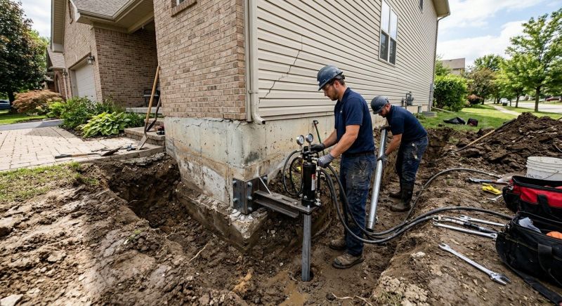 Foundation Settlement Repair in Azle, TX