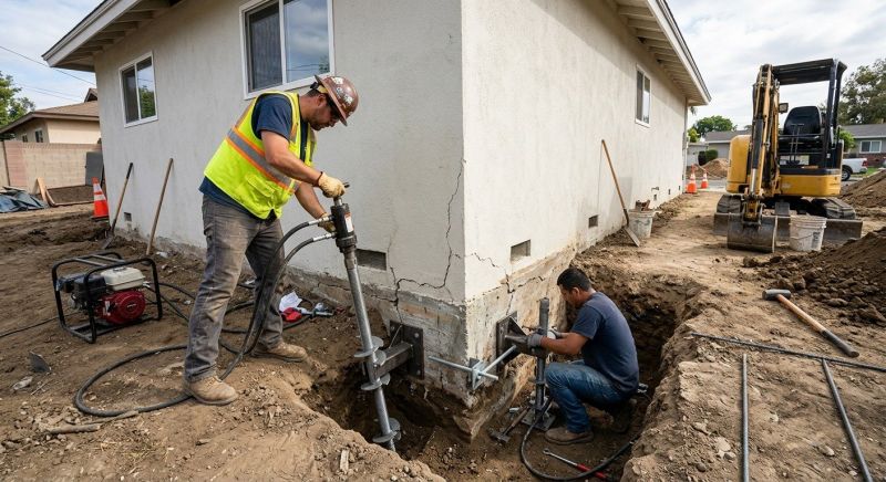 Foundation Stabilizing in Tarrant County, TX