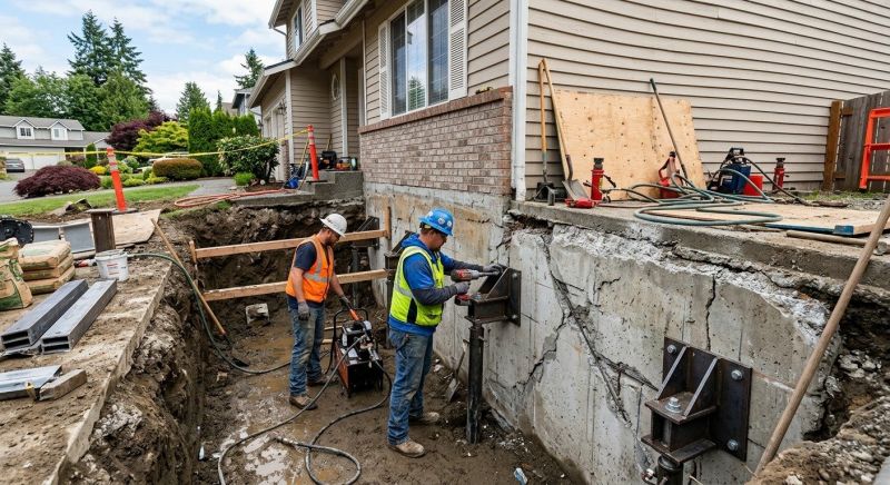 Home Foundation Repair in Colleyville, TX