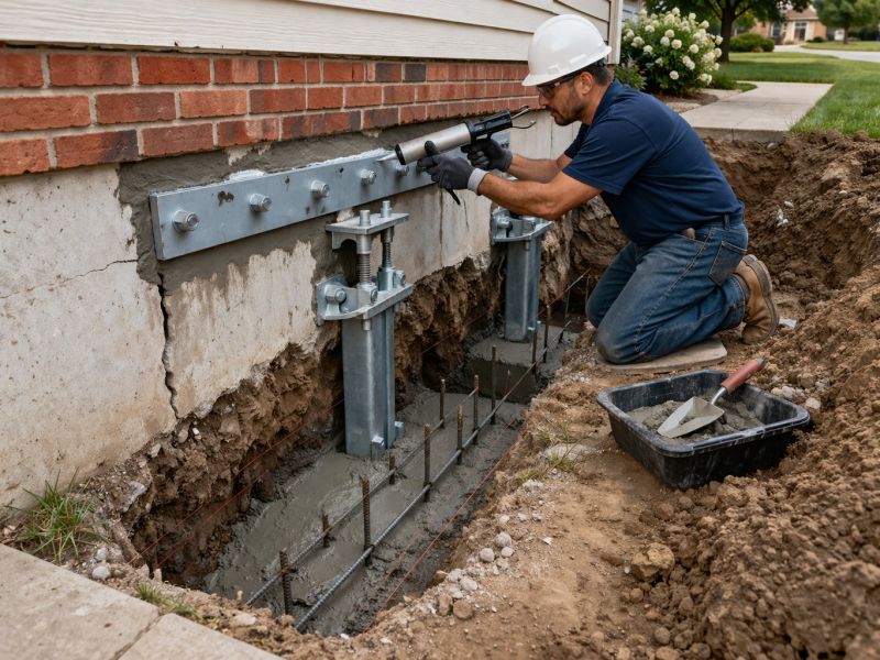 Home Foundation Repair in Cresson, TX