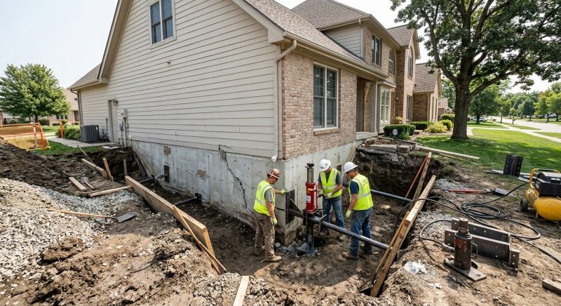 House Foundation Repair in Bedford, TX