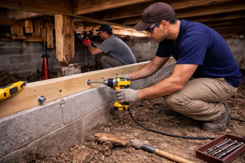 House Foundation Repair in North Richland Hills, TX