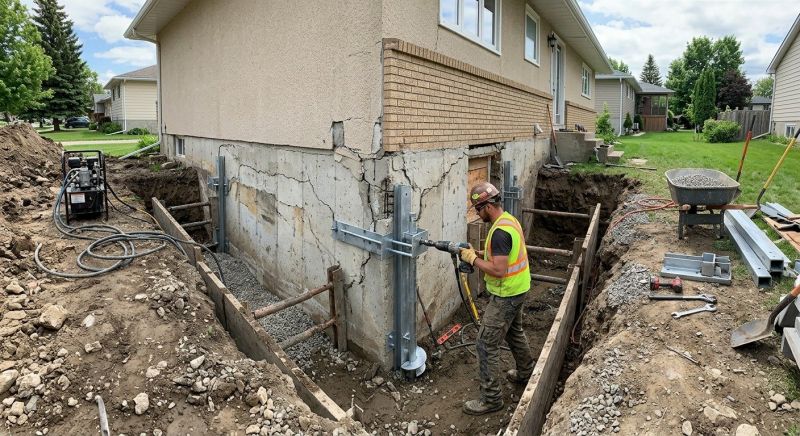 House Foundation Repair in Wise County, TX
