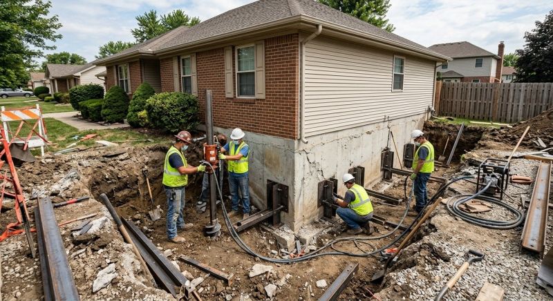 Residential Foundation Repair in Azle, TX