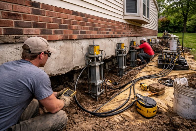 Settling Foundation Service in Keller, TX