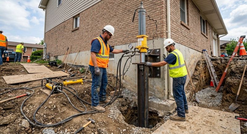 Settling Foundation Service in Paradise, TX